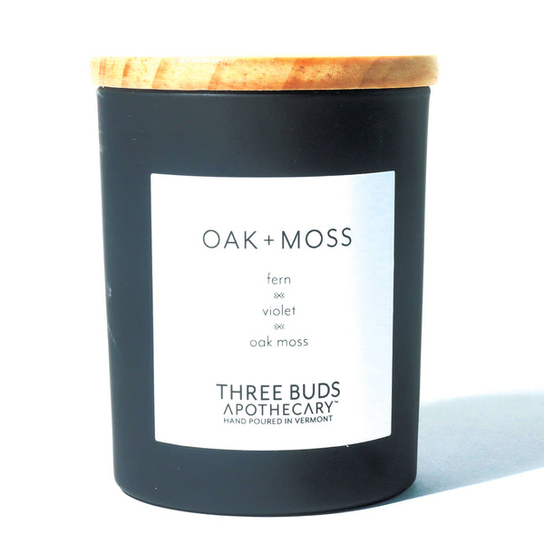 Oak + Moss Hand Poured Soy Candle