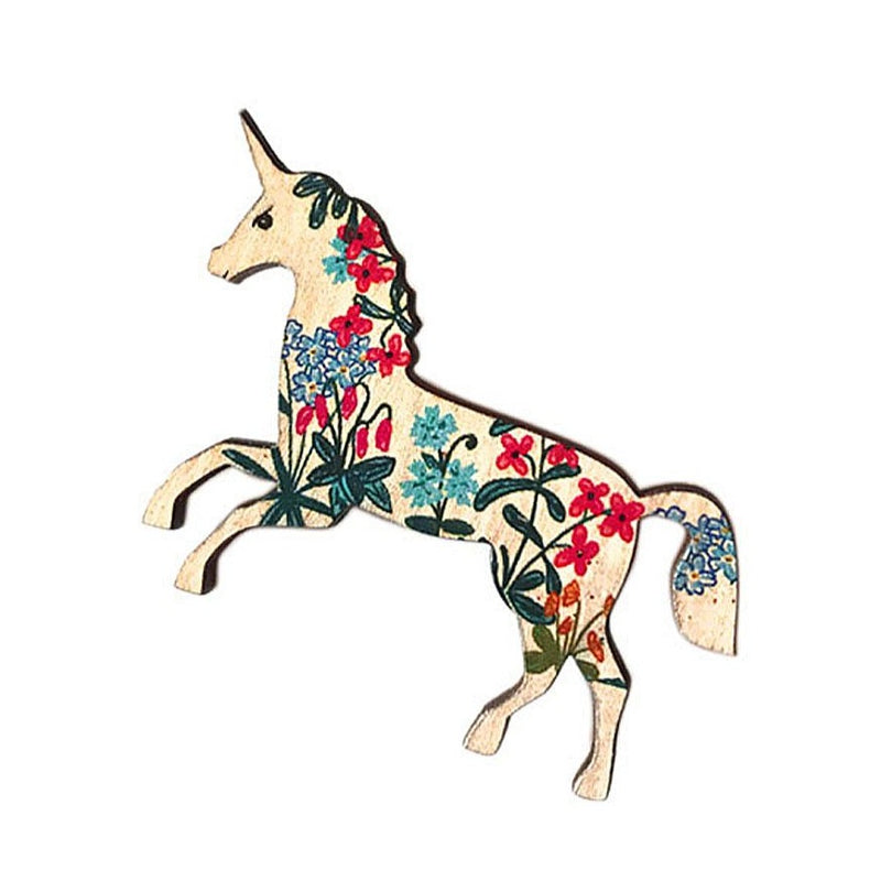 Medieval Unicorn Brooch